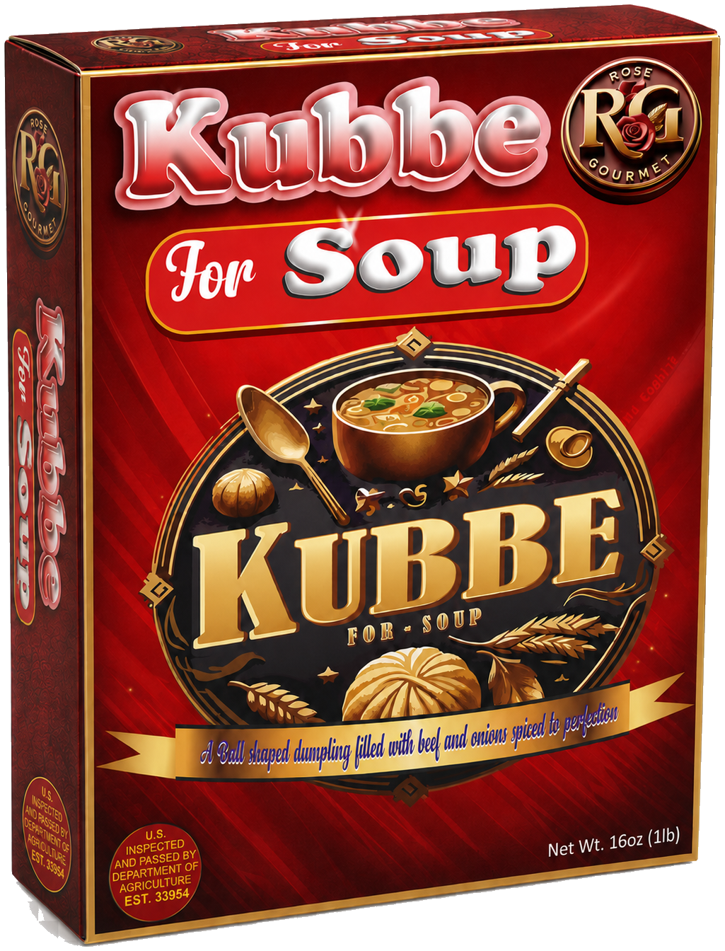 Rose Gourmet Kubbe for Soup